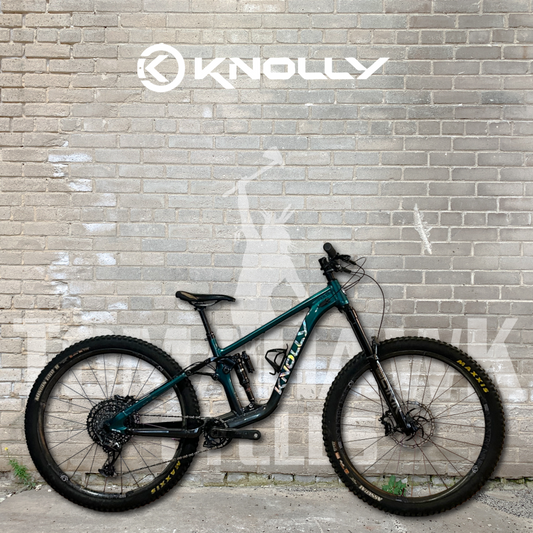 Knolly chilcotin 155 medium kelly green fade