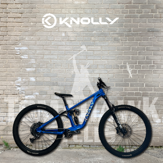 Knolly chilcotin 155 medium dad jeans blue