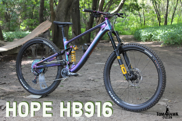 hope HB916 large, sram X01, chameleon, tech4 V4 (demo)