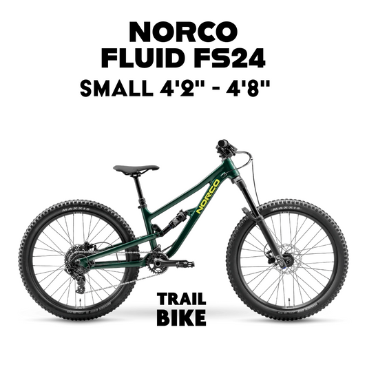 #2 norco Fluid FS 24 (4'2'' - 4'8'' / 123-143cm)