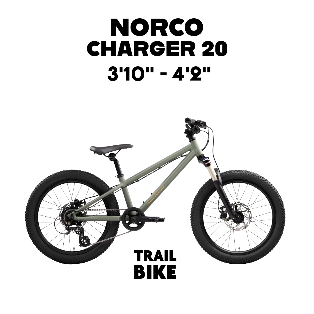 #1 Norco charger. youth 20 (3'10'' - 4'2'' / 115-130cm)